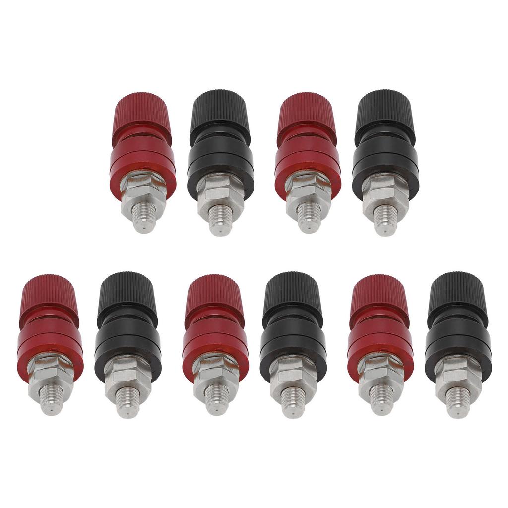 5 комплектов клемм M8 для присоединения, инженерный пластиковый никелированный латунный инверторный терминал для сварочного оборудования