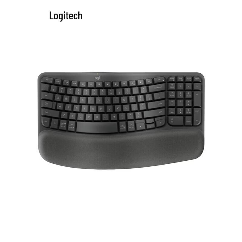 Эргономичная беспроводная клавиатура Logitech Wave Keys