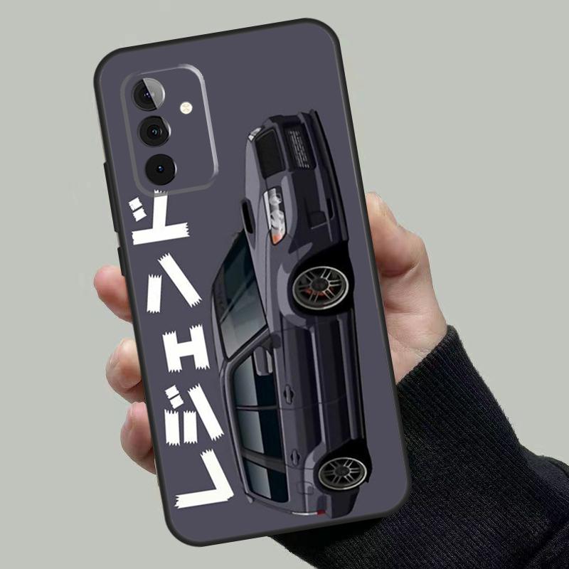 Чехол JDM Tokyo Drift Sport Car для Samsung Galaxy A06 A16 A26 A36 A56 A53 A32 A52 A33 A13 A55 A35 A15 A14 A34 A54 A17