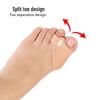 Adjustable Silicone Toe Separator & Corrector for Overlapping Thumb and Little Toe Alignment