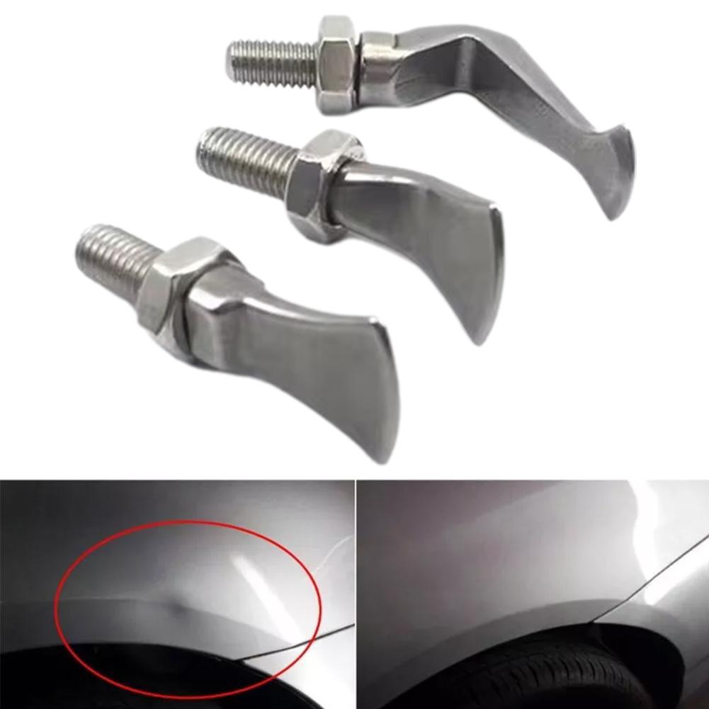 3 шт. Автомобильные клещи для ремонта вмятин листового металла Головка Листовые клещи Аппаратная кромка Аксессуары Дверь D4R7