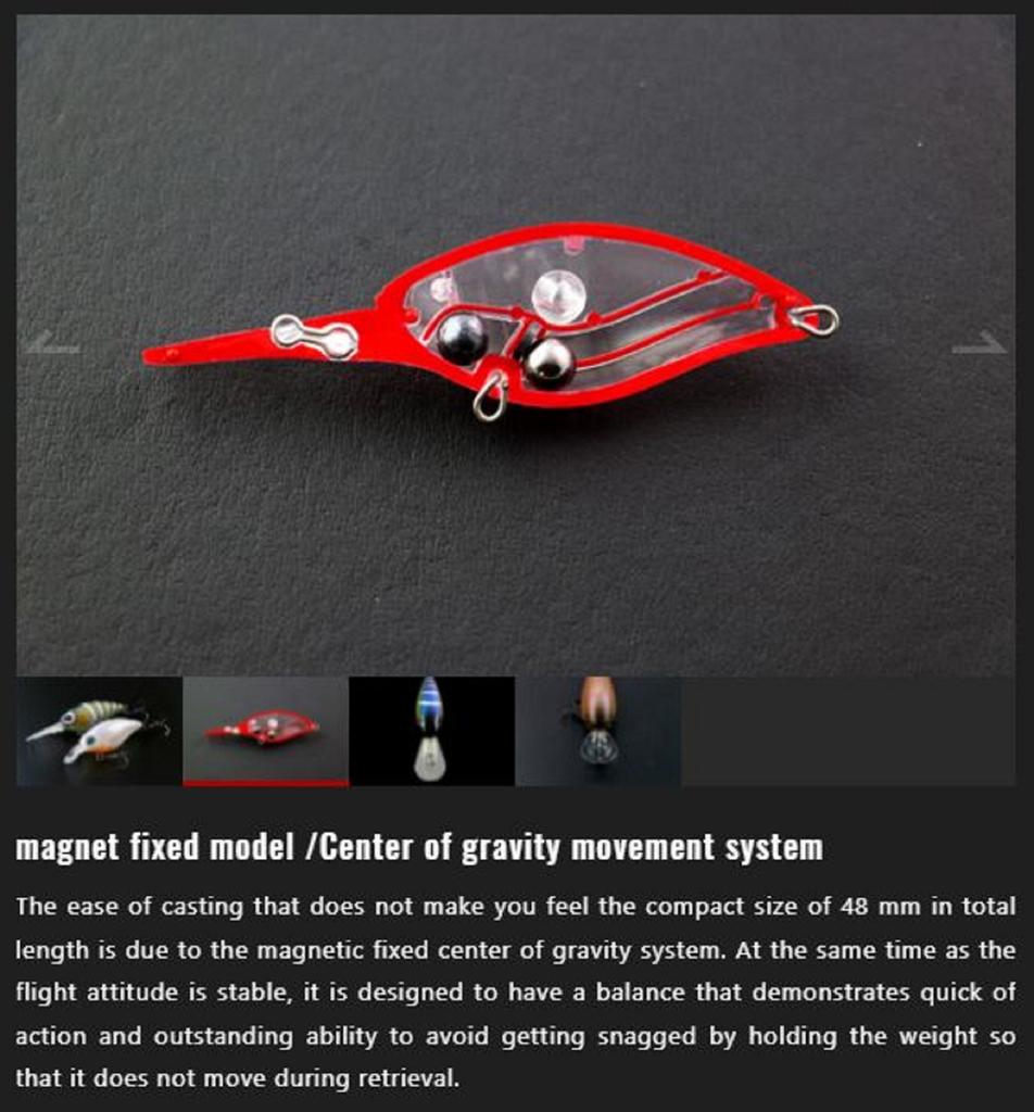 Jackall Block Ripper 48 Mr Плавающая приманка Babataku Gogan Craw (9323)