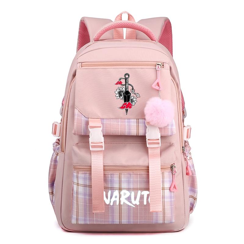 Рюкзак «Наруто» в стиле аниме для подростков, школьный рюкзак для девочек и мальчиков, студенческий детский рюкзак для ноутбука, сумка для книг для мужчин и женщин, дорожная сумка для отдыха