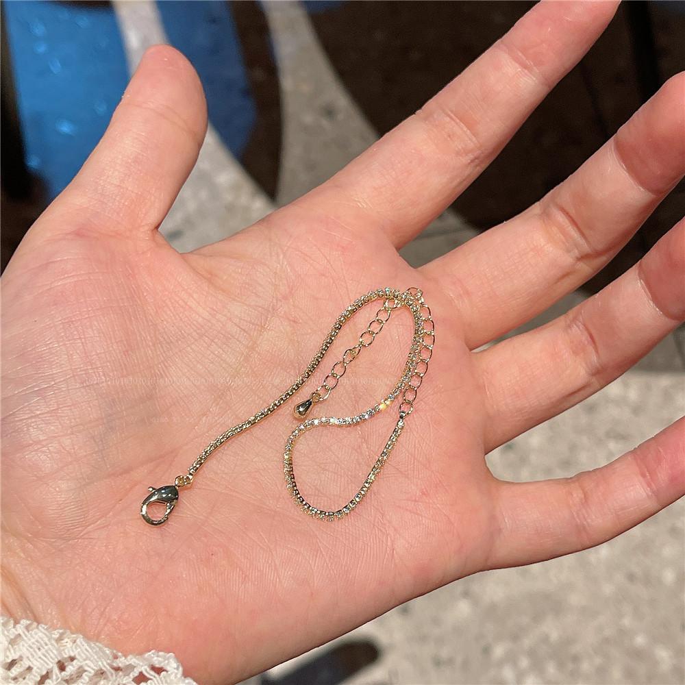 Сияющий ультратонкий браслет первой линии Starlight Ins Style, повседневный Джокер, высококачественный ремешок для переноски, изысканный браслет