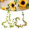 Long-lasting Artificial Flower Garland Sunflower Vine Garland