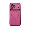 Применимо к чехлу для мобильного телефона iPhone17PROMAX, двухцветный, матовый, приятный на ощупь, с магнитной застежкой, Apple 18, с пленкой для объектива, противоударный 16