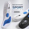 Sports Zoom Insole: High Elasticity, Shock Absorption, Sweat & Odor Control, Comfortable, Soft EVA Popcorn Height Boost.