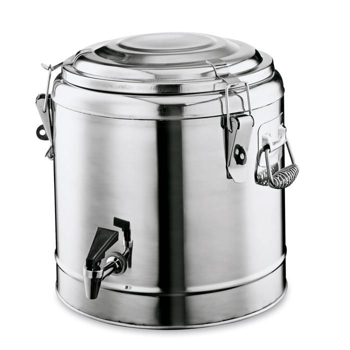 Thermos alimentaire, Boîte repas isotherme, Distributeur de boissons chaude avec robinet - 11L