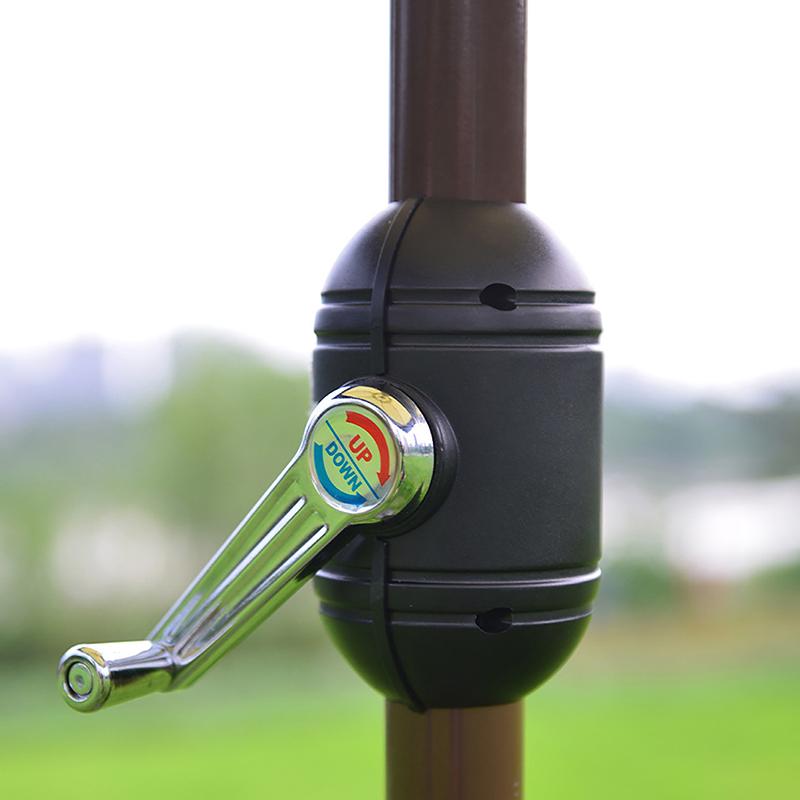 Зонт шейкер с ручкой для патио Зонт с ручкой для патио Аксессуары для зонта на открытом воздухе Заменить зонт Детали для патио