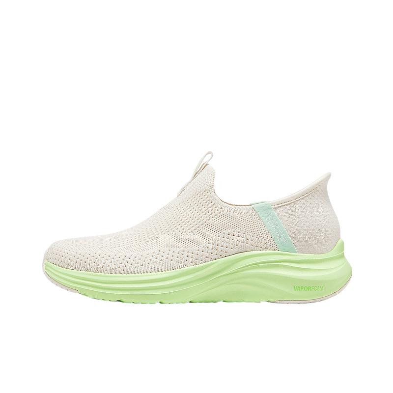 Skechers Спортивные Удобные Универсальные Дышащие Полуботинки Повседневные Кроссовки Женские Бежевые 150407-NTLM