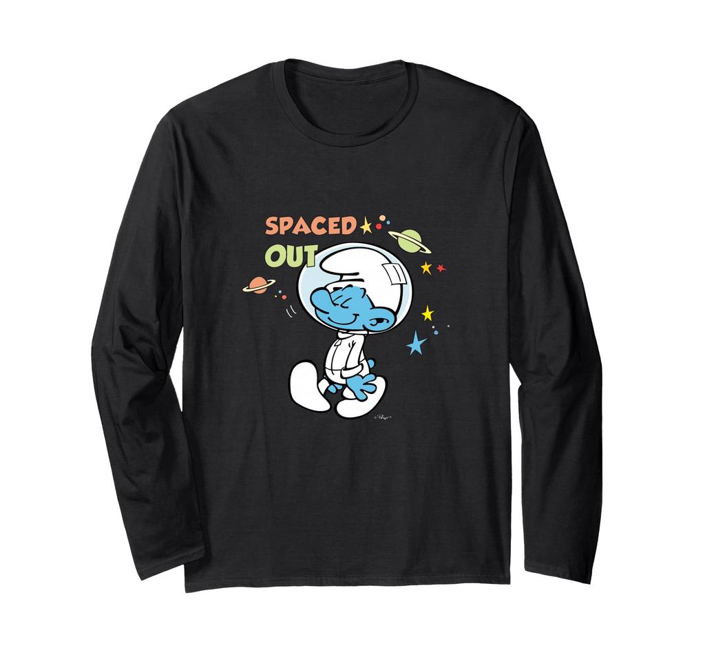 Smurf Spaced Out Long Sleeve T-Shirt