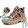 Labor Insurance Shoes, Smash-proof, Puncture-proof, Breathable Soft-soled Protective Shoes, Steel Baotou Safety Shoes