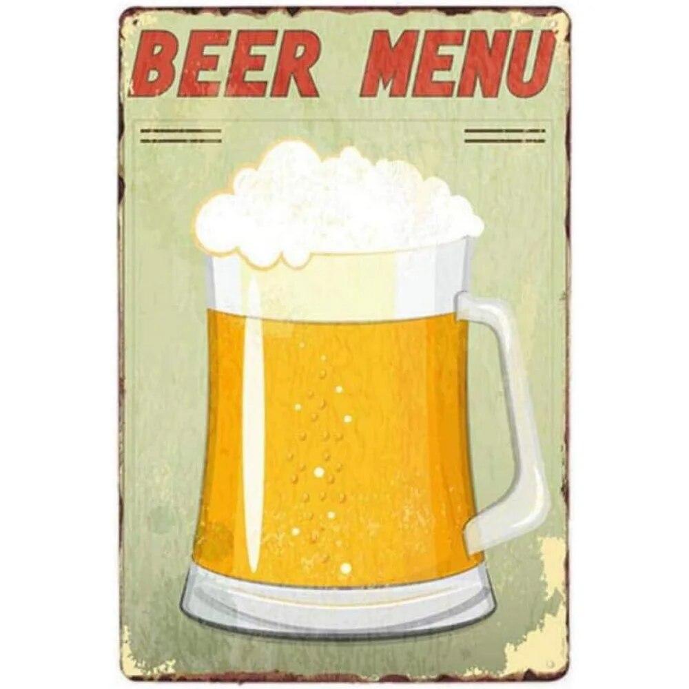 Винтажная чашка для пива Miller High Life, металлическая жестяная вывеска, плакаты, тарелка, Настенный декор для дома, бара, гаража, кафе, клуба, ретро постеры, доска