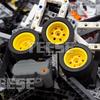 TEESE 415 шт. Technic - Детали, совместимые с Lego, Technic Шестерня - Ось - Штифт - Колесо Амортизатор - Потрясающий Дифференциал Гусеницы для проектов Technic