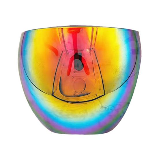 Full Face Sunglasses for Men Women Mirror Shield Glasses Full Face Visor Protective Goggles for Cycling Running Sports