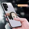 Популярный Милый Чехол-Картинка Панда для Samsung S25 S24 S23 S22 S21 S20 Plus Ultra Note20 Стеклянный Магнитный Чехол