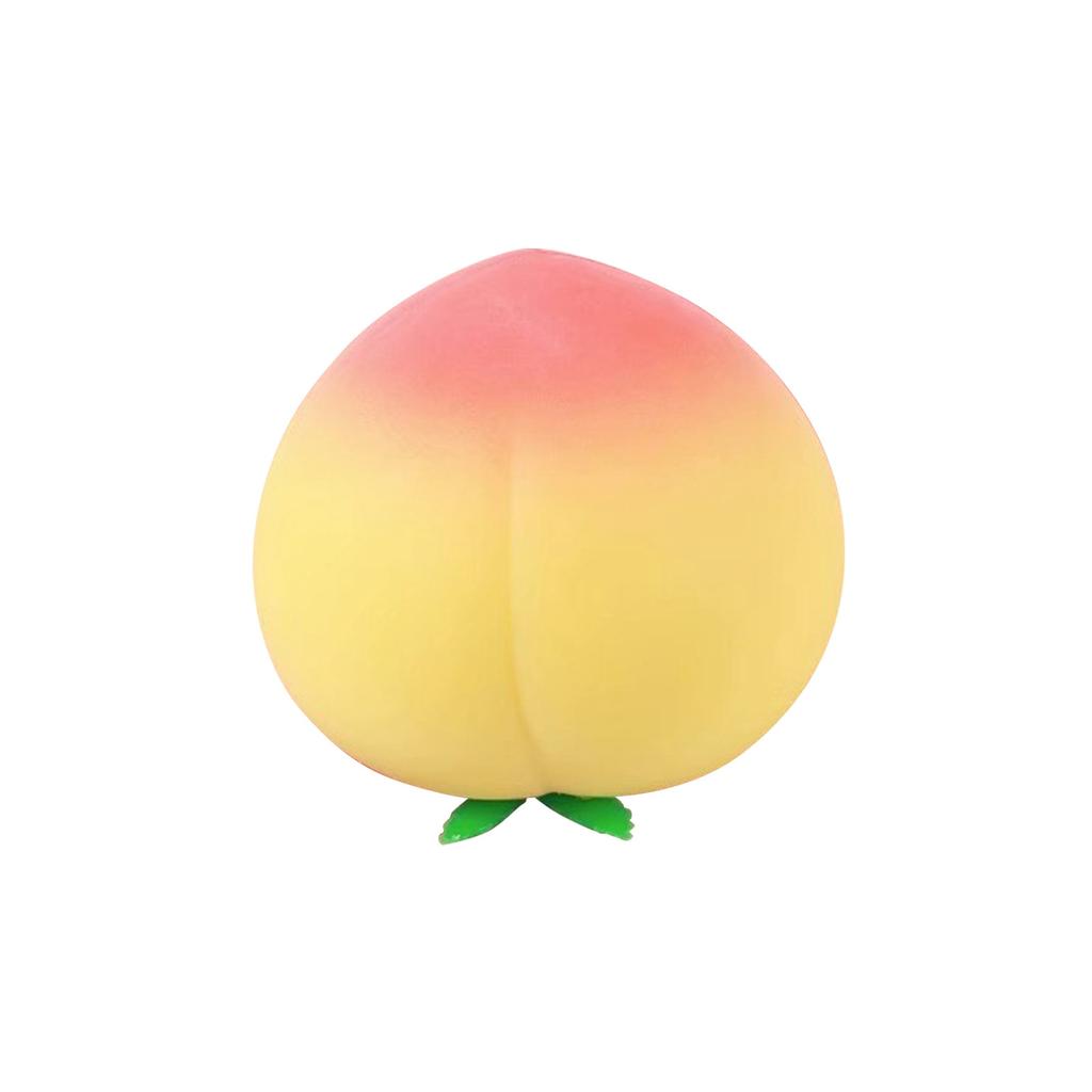 Decompression Simulation Peach Venting Tool - Big Peach Pinch Music Q Soft Slow Decompression And Stress Relief Toy.