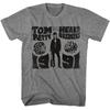 Tom Petty Touring Tgwo 91 Graphite Heather Music Shirt