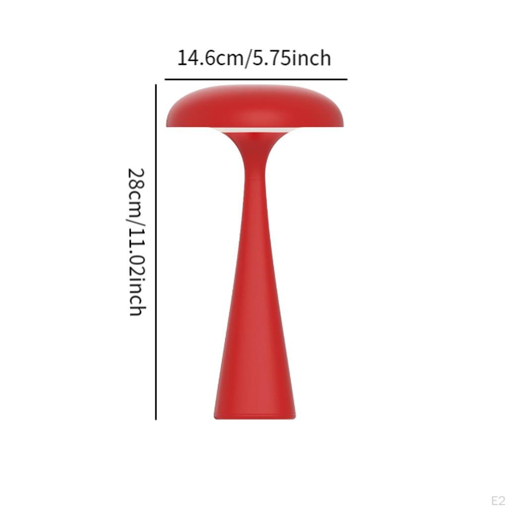 Table Lamp Accent Bedside 3 Color Modes Simple Dimmable Touch Night for Study Living