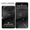 AANT1 Car Seat Children Anti-Kick Mat Storage Bag Pad Accessorie For KIA Picanto 2008 2012 2017 2018 2019