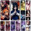 Чехол для телефона Xiaomi Redmi 9 9a 9c 8 k40 Note 9s 9 10 11 8 pro 7 11t 9t 8t, силиконовый чехол аниме Наруто Учиха Саске