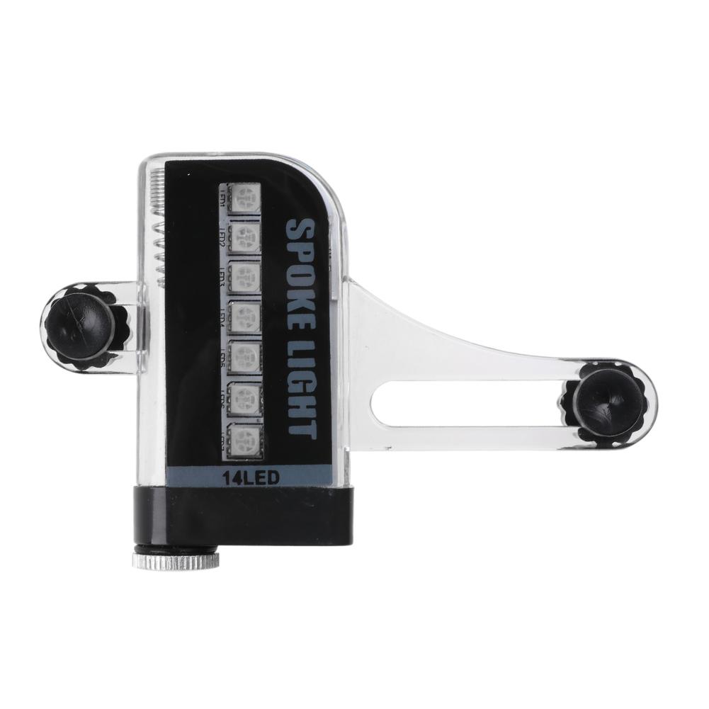 14 светодиодных RGB-светильников для спиц велосипедного колеса, перезаряжаемые через USB, предупреждающие огни для велосипеда, водонепроницаемые светодиодные неоновые фонари для шин велосипеда, декор для обода велосипеда