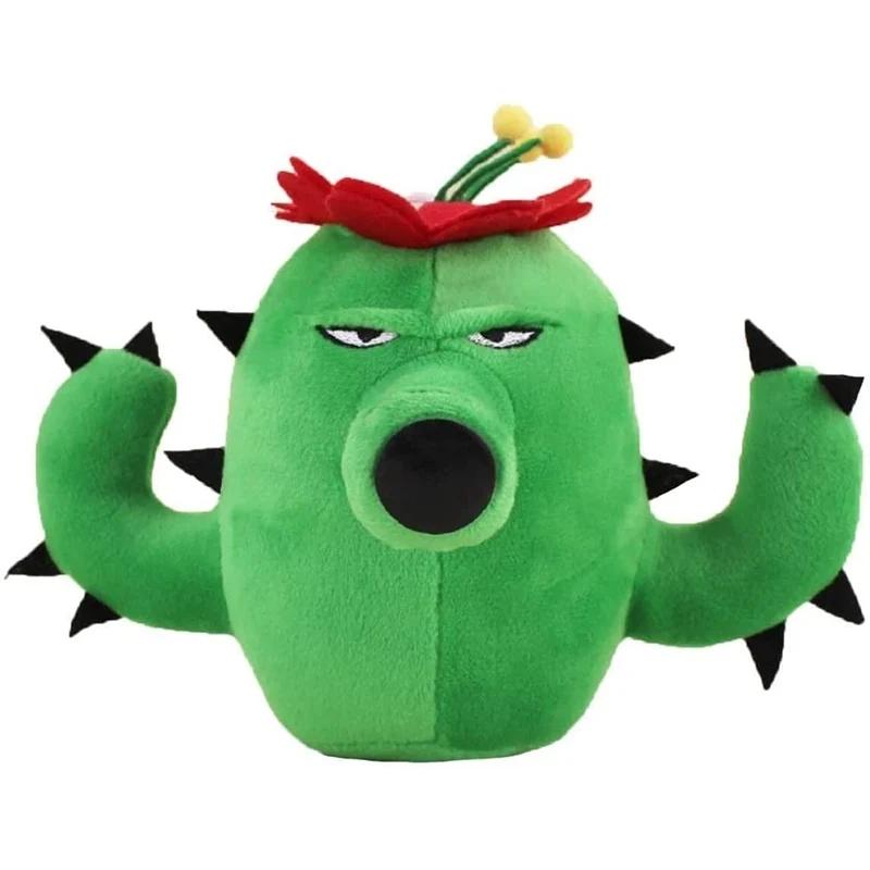 Набор Плюшевых Игрушек Plants Vs Zombies Подсолнух Горохострел Вишневая Бомба Грецкий Орех Хлопальщик Снежный Горошек Картофельная Мина Подарок на День Рождения для Детей