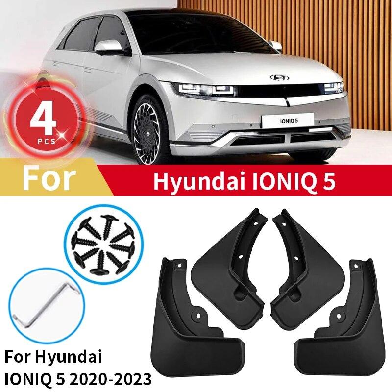 Брызговики для Hyundai IONIQ 5 2022 2023 Задние брызговики Колесные грязезащитные щитки Аксессуары для тюнинга автомобиля Защита от брызг Грязезащитные щитки