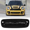 2PCS Front Engine Hood Vent Trim Bright Black Air Outlet Cover Replacement For BMW Mini Cooper S R56 R55 R57 R58 R59 Engine Trim