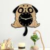 Собака Настенные часы Украшение Мультяшный Универсальный Уникальный Декор Животное для Детской комнаты Кухни