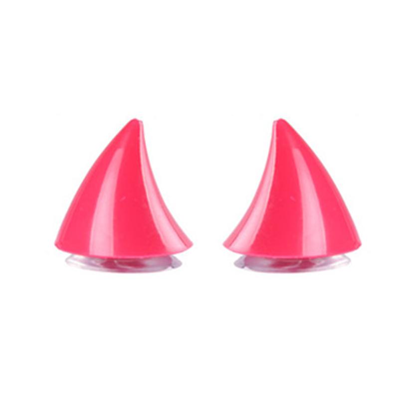 Colorful Motorcycle Helmet Cat Ears Decoration Moto Electric Car Driving Styling Cute Cat Ears Stickers Decor Helmet Accessories