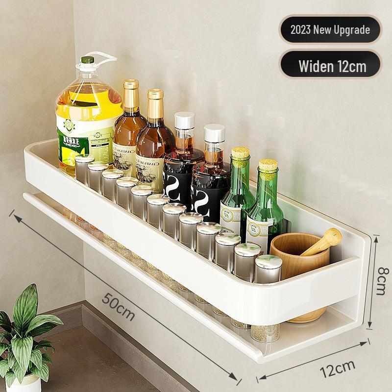 Настенная полка для специй Gao Wenhai без сверления - Кухонные полки для хранения