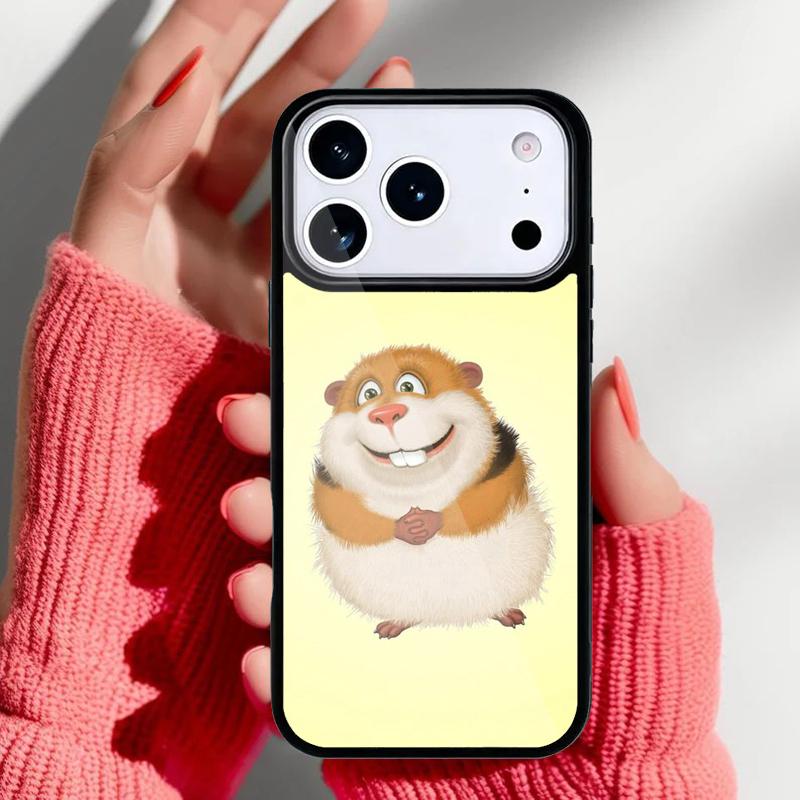 Чехол с забавным мультяшным морским свинки для iPhone 17 16 15 14 13 Pro Max Задняя крышка для 12 11 Pro Coque
