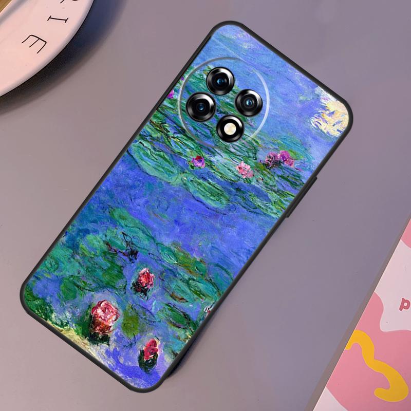 Чехол-картина Клода Моне для OnePlus 12R 10T 10R 9RT 9 10 Pro OnePlus 12 11 Nord 3 2T CE 2 Lite N20 N10
