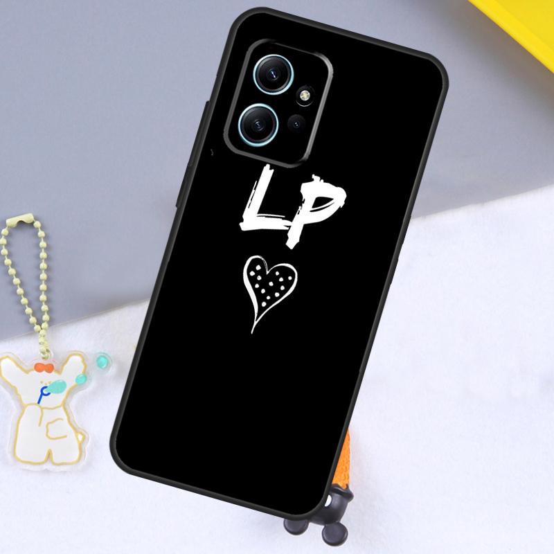 ПЕРСОНАЛИЗИРОВАННЫЕ ИНИЦИАЛЫ Имя ЧЕРНЫЙ Для Xiaomi Redmi Note 12 11 10 9 Pro 9S 10S 11S 12S Чехол для телефона Для Redmi 12 9C 10C 12C 13C