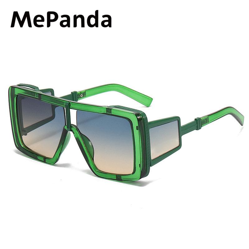 Цельные солнцезащитные очки MePanda унисекс в ретро-коробке, UV400