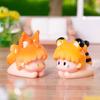 Cartoon Style Miniature Animal Figurine DIY Craft Mini Animal Model Resin Animal Model  Cake Topper