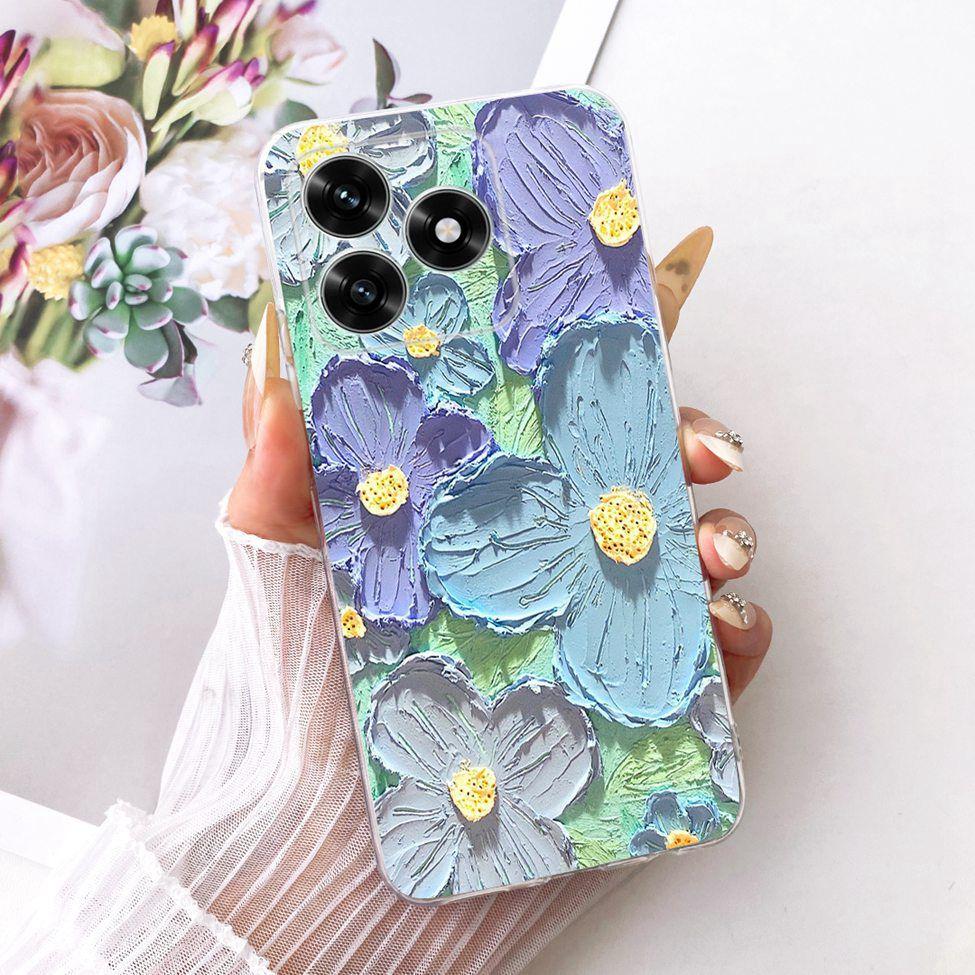 Case For Honor X5C Plus Cover Transparent Luxury Cute Cat Fashion Butterfly Cool Painted Casing For Honor X5cPlus