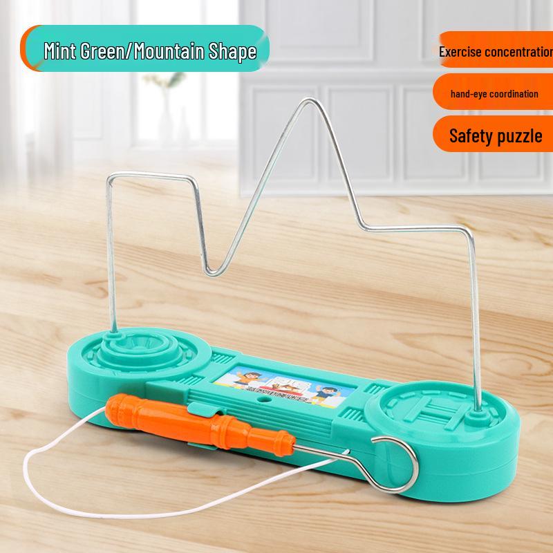 Детский электрический лабиринт из проволоки - Игра для раннего развития и тренировки концентрации