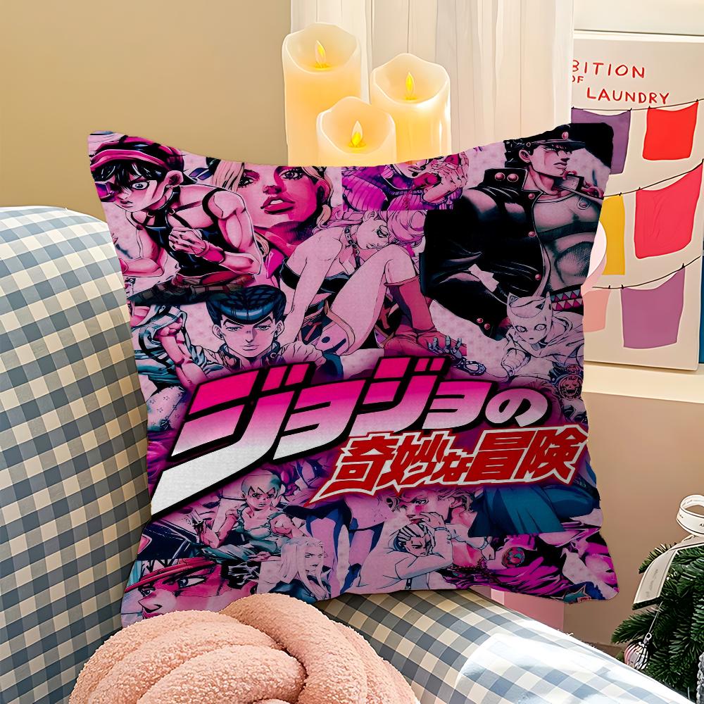 Аниме JoJo's Bizarre Adventure Чехол на подушку с кленовым дизайном Счастливый Осенний Урожай Декор Праздничный Декор Чехол на Подушку