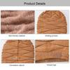 Keep Warm Women Men Wool Winter Hats Scarf Set Hedging Caps Millinery Beanies Caps