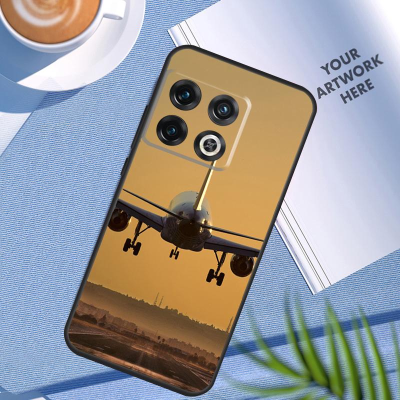 Чехол-самолет для OnePlus 12R 10T 10R 9R 8T 12 11 9 10 Pro Nord CE 3 Lite 2 2T CE4 N10 N20 N30