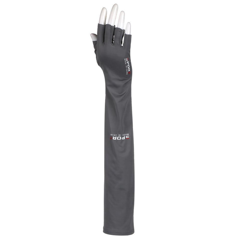 Sports Breathable Sun Protection Riding Gloves Ice Arm Sleeves Ice Sleeve Armguards Five-Fingers
