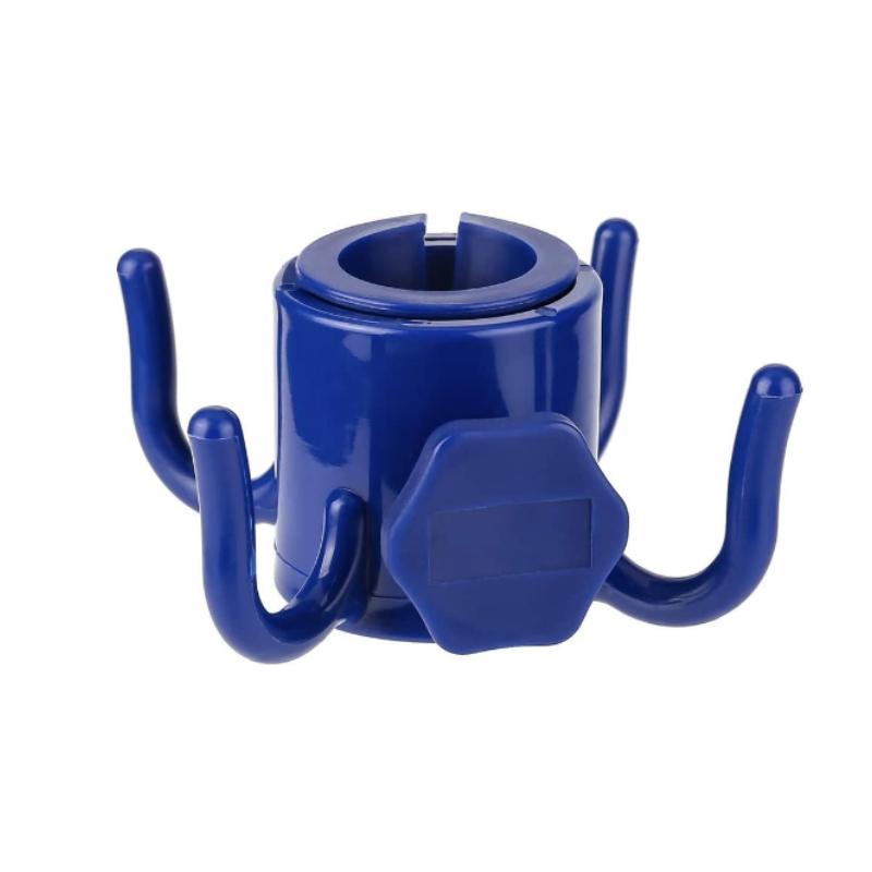 Portable Outdoor Beach Umbrella Hooks Hanger Versatile Space-saving Four-corner Hook Useful Wear-resistant Umbrella Accessories
