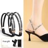 Ankle Holding Loose Anti-Skid Bundle Laces Tie Straps Band Women  Shoelaces Free Triangle Bundle High Heels Shoe Belt