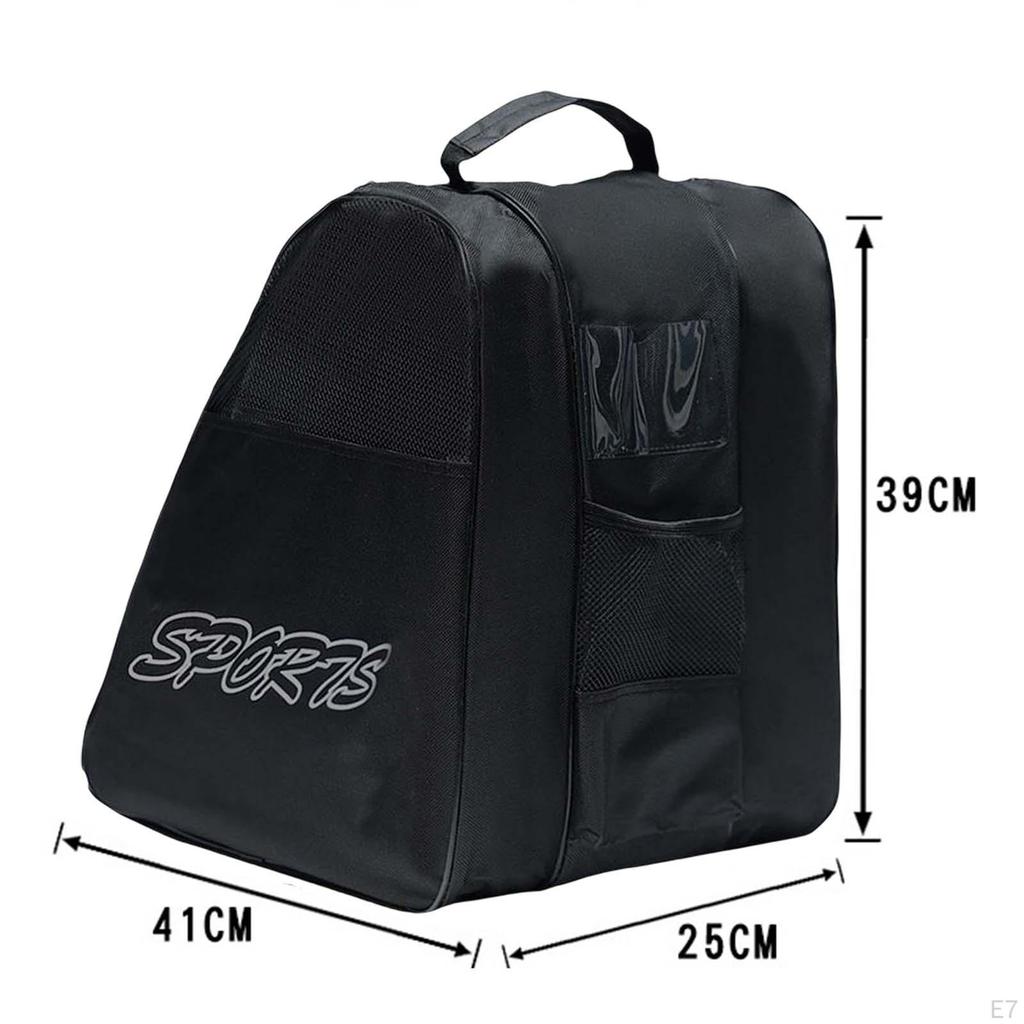 Breathable Skating Gear Bag for Ice Skates, Quad and Inline Skates