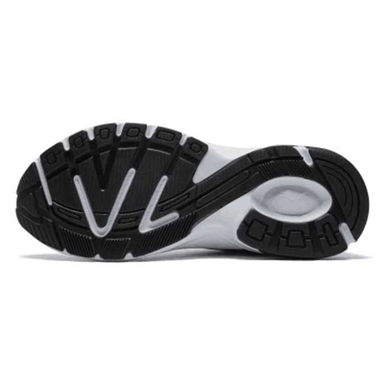 Puma Future Runner Comfortable Sports Leather Fabric Shock Absorption Low Top Casual Running Shoes Unisex Sneaker Black White 369502-04