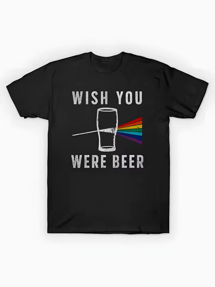 Drink Floyd Joke Men's Cotton Short-Sleeve Pattern T-Shirt Couple Pure Cotton Loose Casual Summer Streetwear Shirt