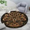 Символ Древа Жизни Круглый Ковер Мандала Ом Круглый Ковер Кельтский Рождественский Ковер Кельтский Символ Ирландское Искусство Зло Круглый Коврик