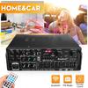 2000 Вт Bluetooth 2,0-канальный аудио усилитель Hi-Fi 326BT 12 В/220 В AV-усилитель динамик с пультом дистанционного управления для дома в автомобиле